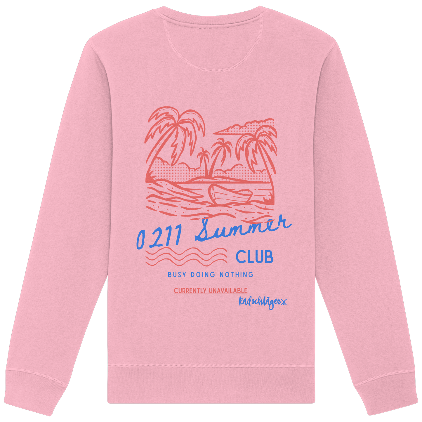 0211 Summer Club - Island State of Mind - Organic Basic Unisex Sweatshirt