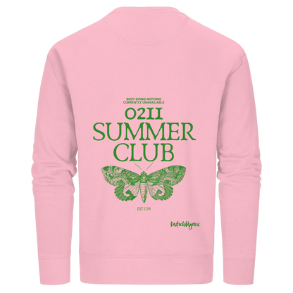 0211 Summer Club - Green Escape - Organic Basic Unisex Sweatshirt