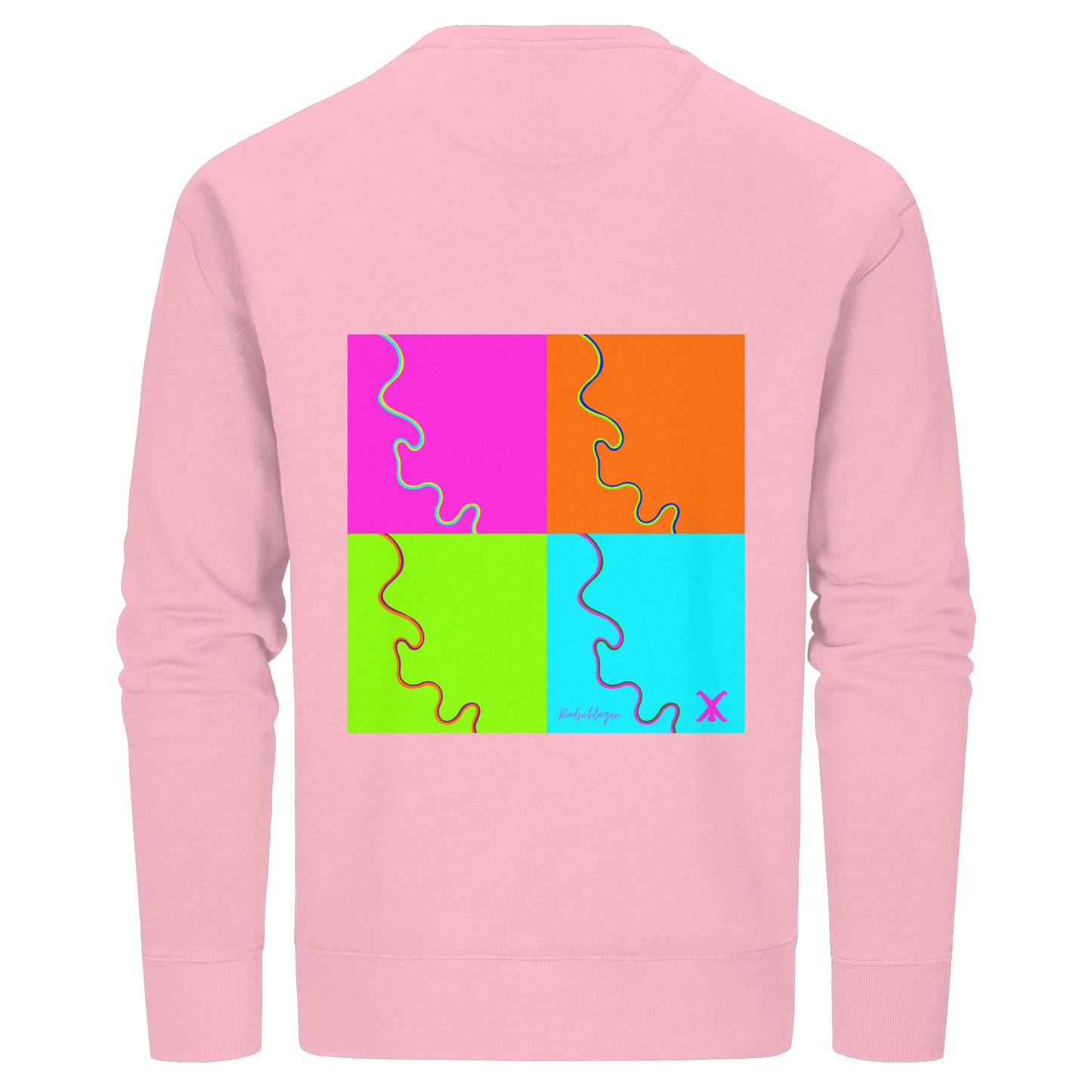 0211-River - Organic Basic Unisex Sweatshirt