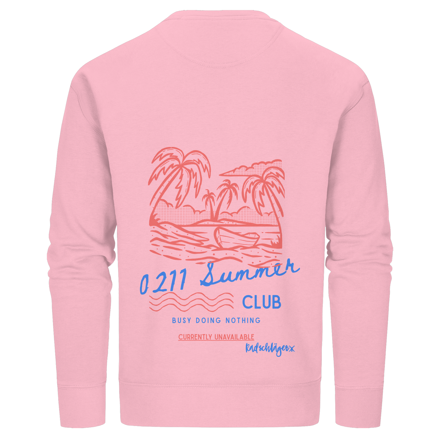 0211 Summer Club - Island State of Mind - Organic Basic Unisex Sweatshirt