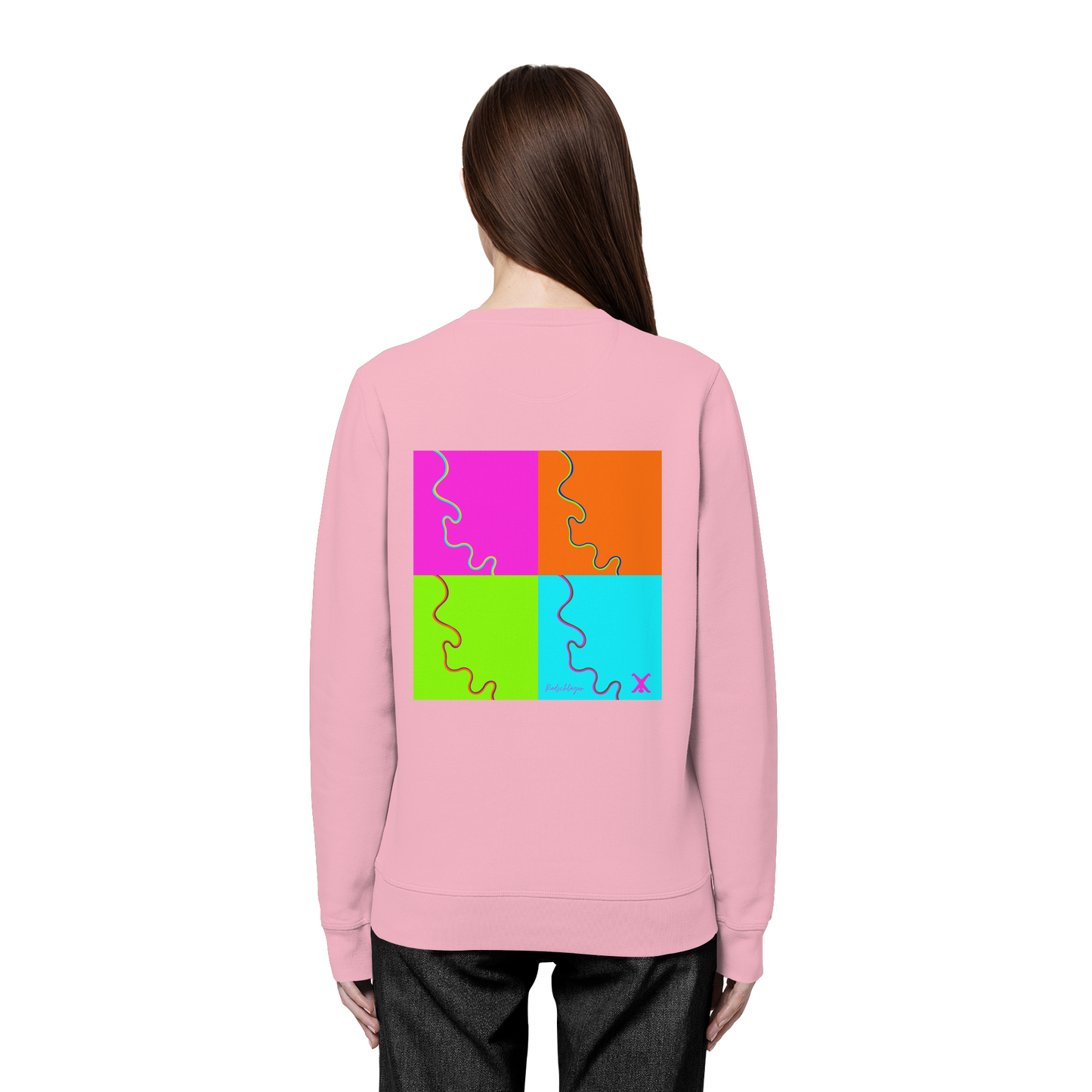 0211-River - Organic Basic Unisex Sweatshirt