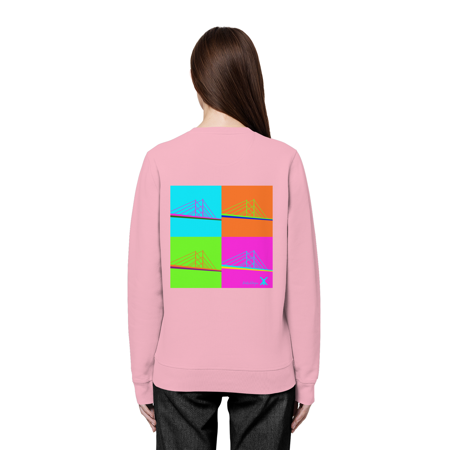 0211-Bridge - Organic Basic Unisex Sweatshirt