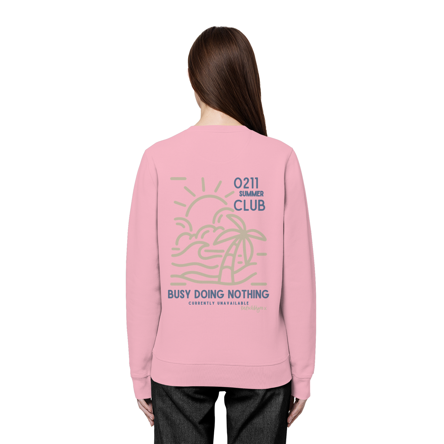 0211 Summer Club - Out of Office - Organic Basic Unisex Sweatshirt