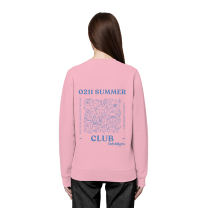 0211 Summer Club - Botanical Drift - Organic Basic Unisex Sweatshirt