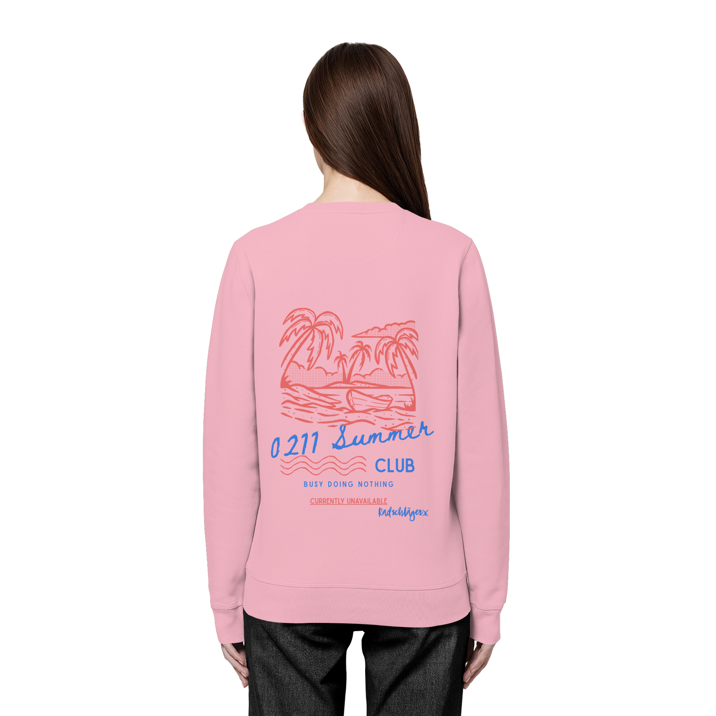 0211 Summer Club - Island State of Mind - Organic Basic Unisex Sweatshirt