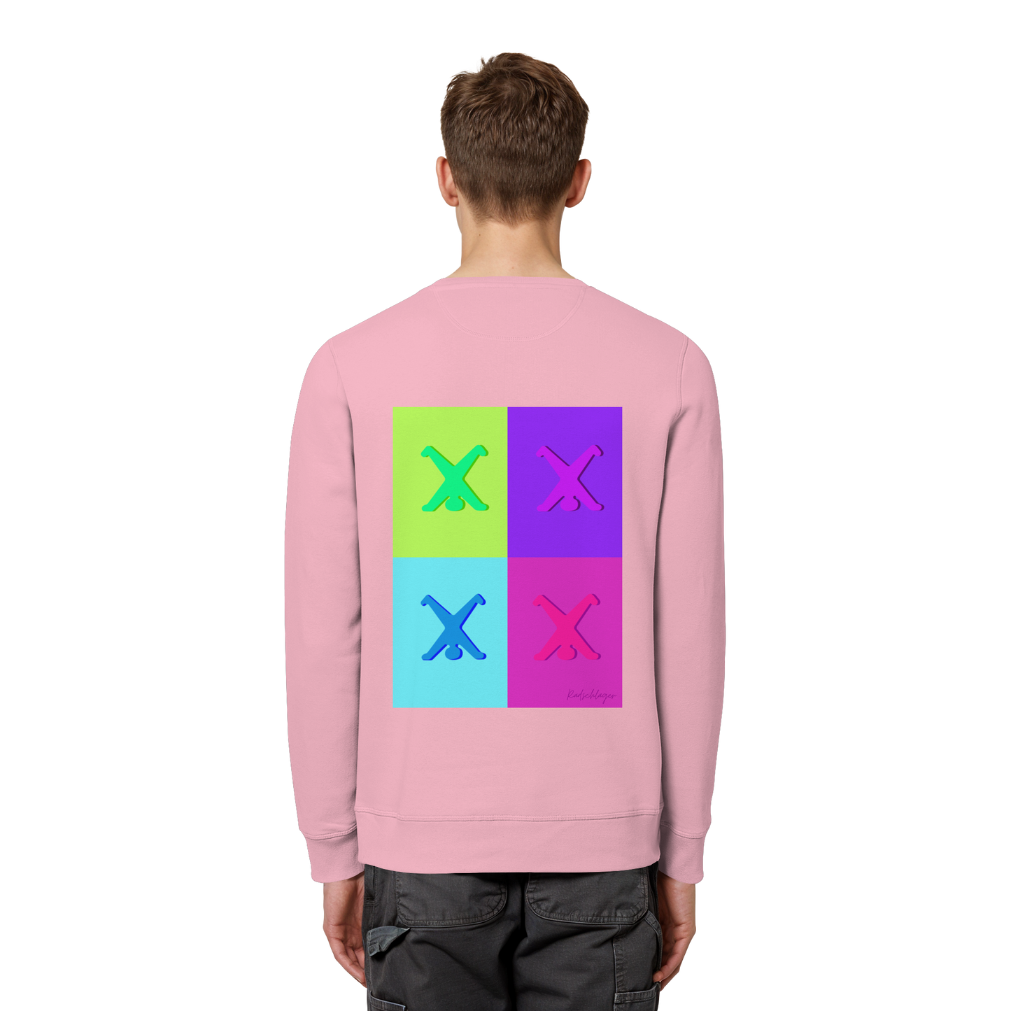 0211-Spin - Organic Basic Unisex Sweatshirt