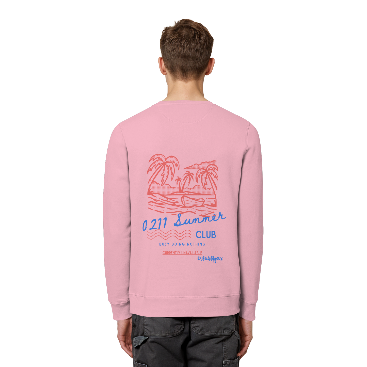 0211 Summer Club - Island State of Mind - Organic Basic Unisex Sweatshirt