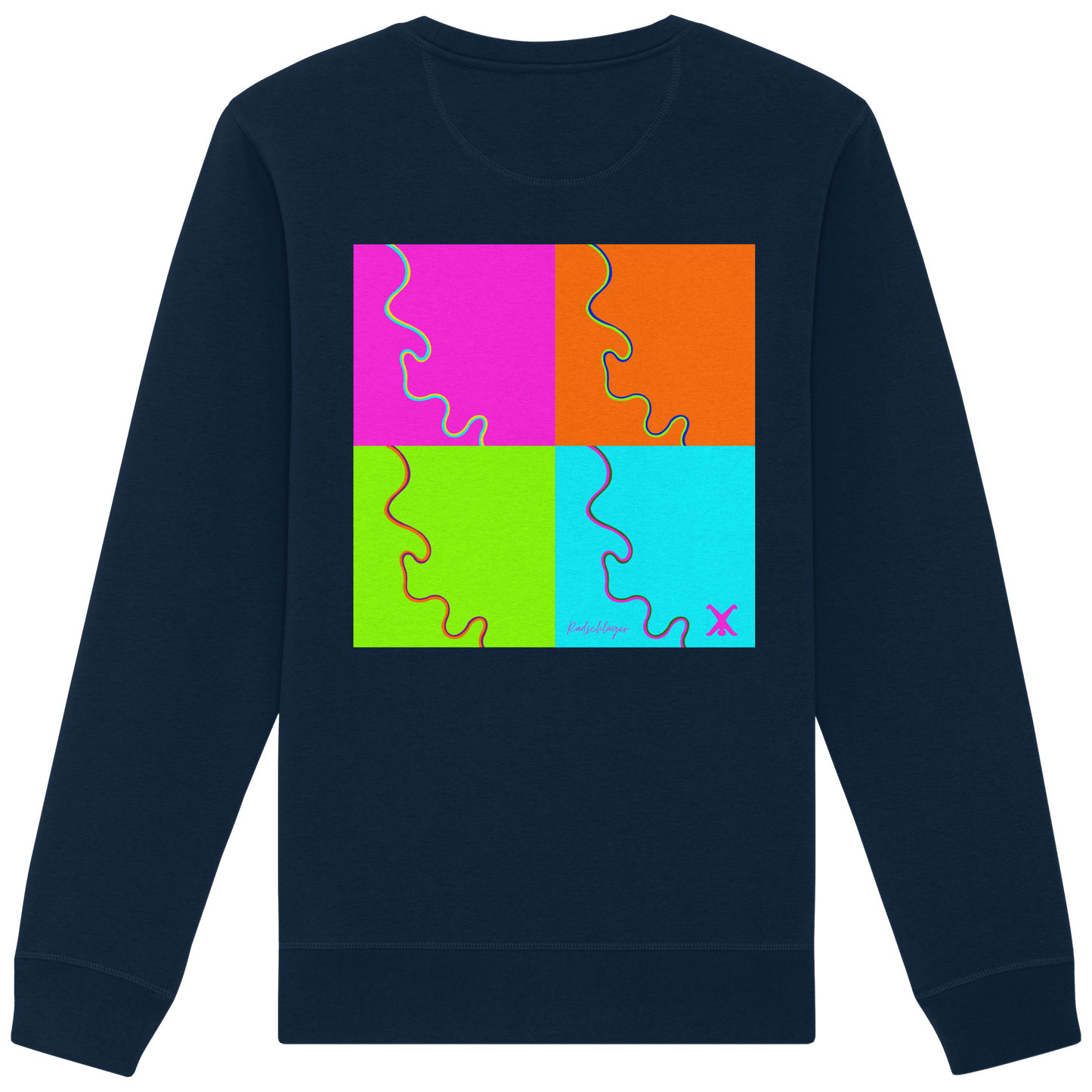 0211-River - Organic Basic Unisex Sweatshirt