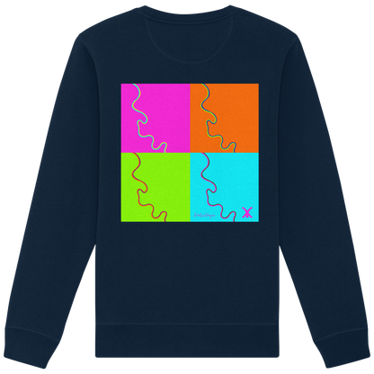 0211-River - Organic Basic Unisex Sweatshirt