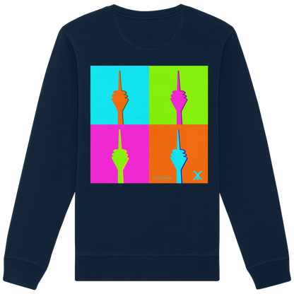 0211-Tower - Organic Basic Unisex Sweatshirt
