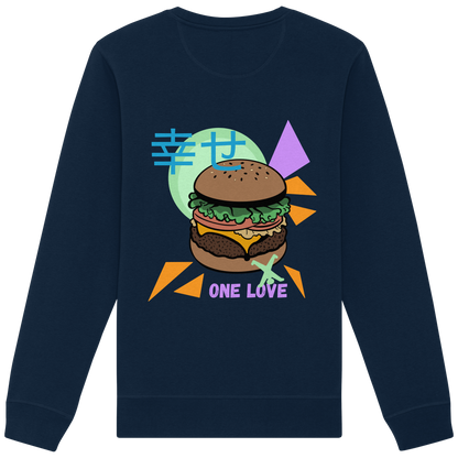 Burger Bliss - Organic Basic Unisex Sweatshirt