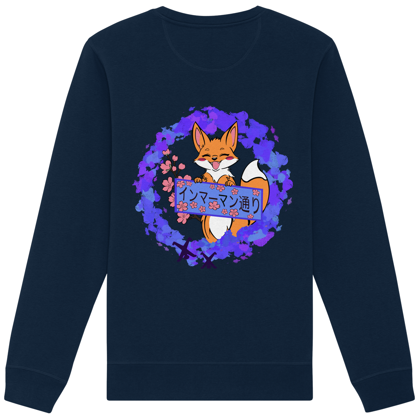 Japan - Fox  - Organic Basic Unisex Sweatshirt