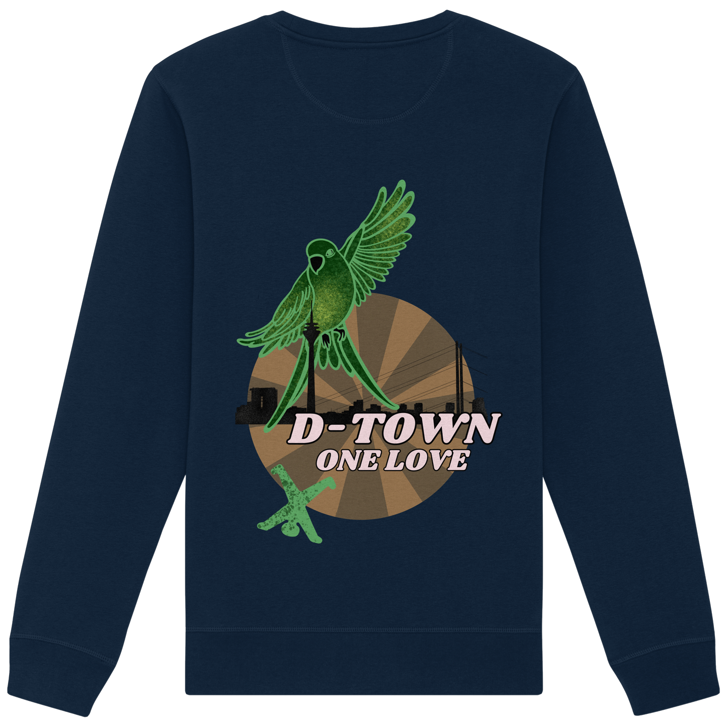 Rising Bird - Maron - Organic Basic Unisex Sweatshirt