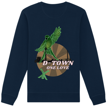 Rising Bird - Maron - Organic Basic Unisex Sweatshirt