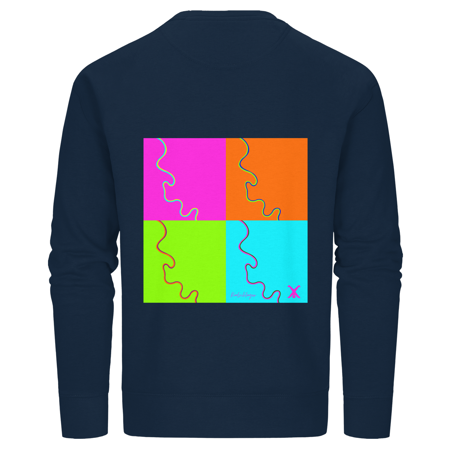 0211-River - Organic Basic Unisex Sweatshirt
