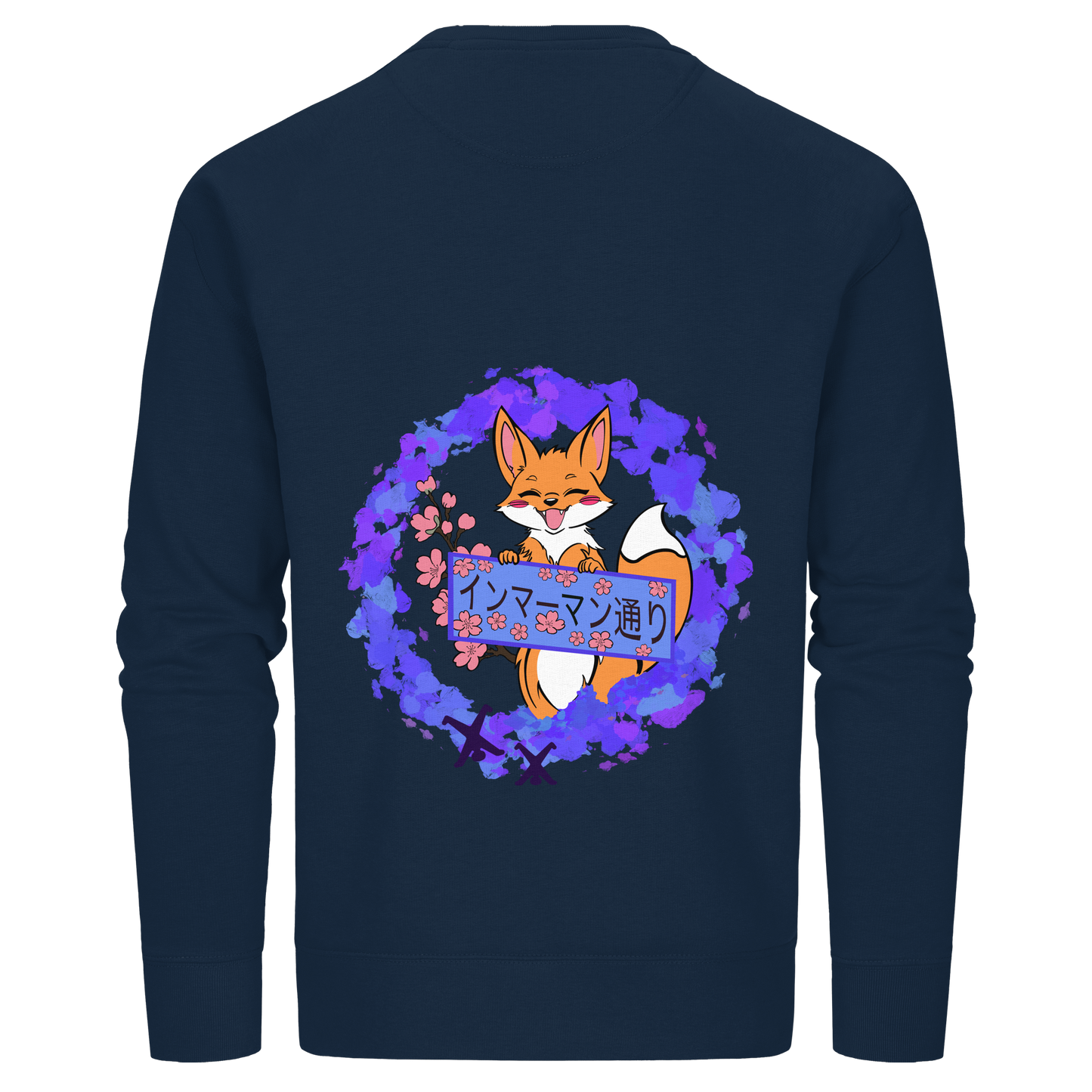 Japan - Fox  - Organic Basic Unisex Sweatshirt