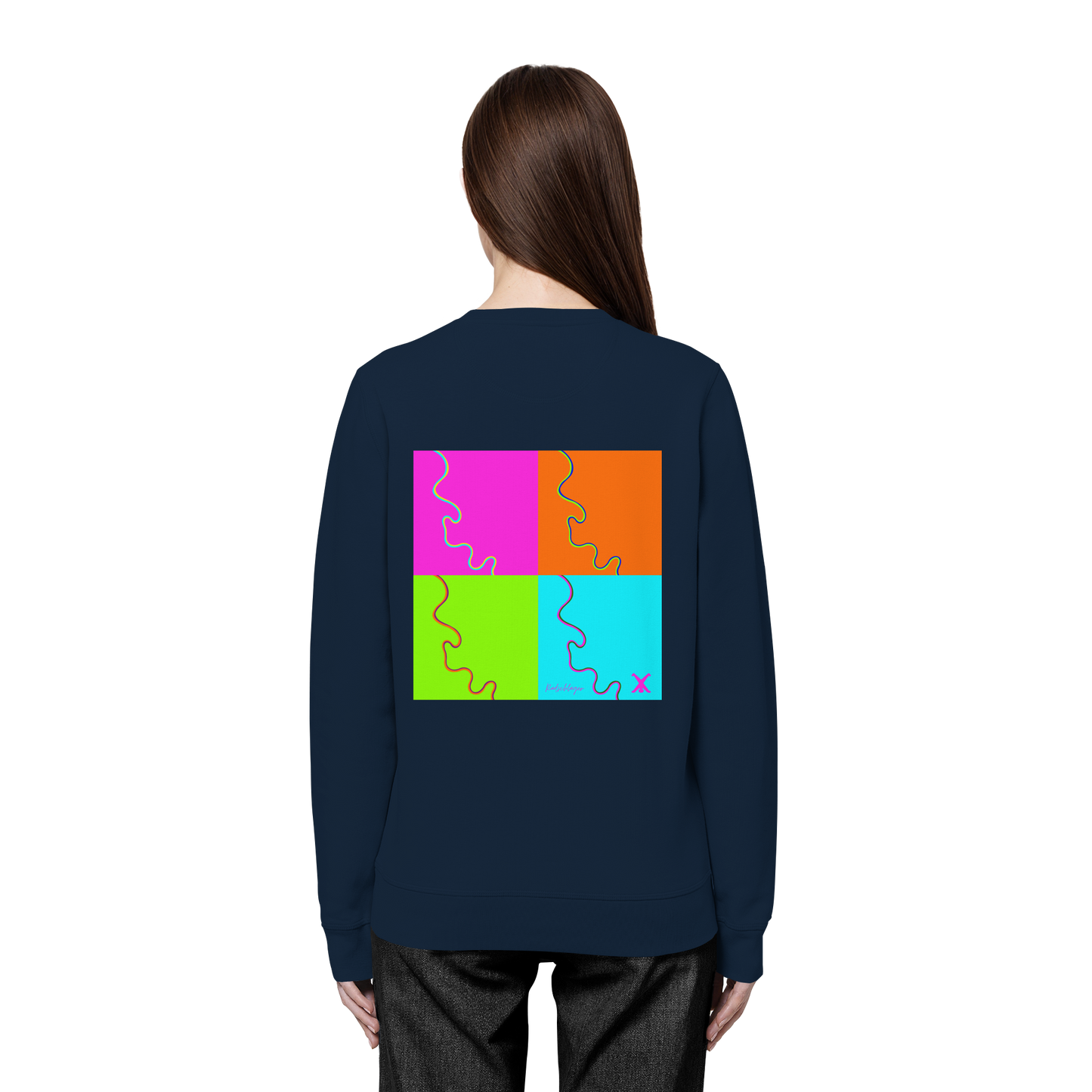 0211-River - Organic Basic Unisex Sweatshirt