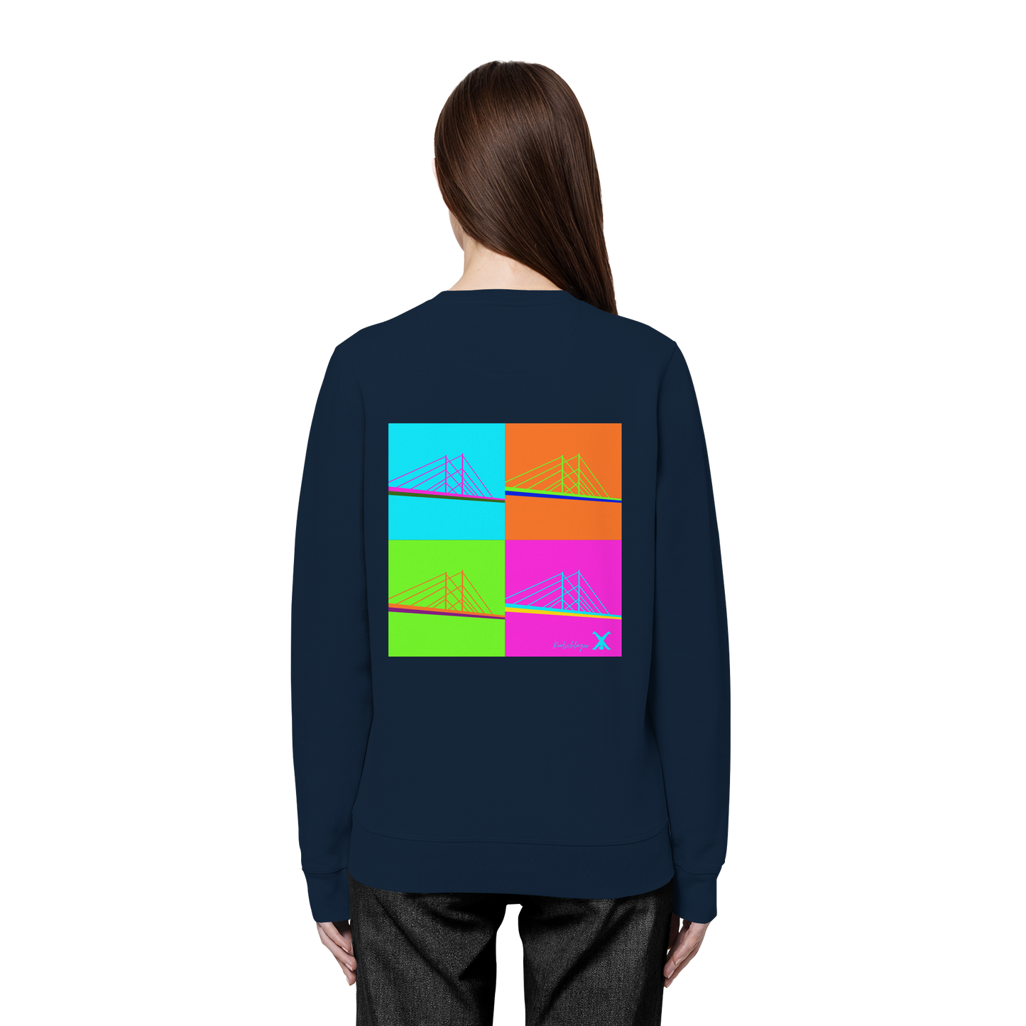 0211-Bridge - Organic Basic Unisex Sweatshirt