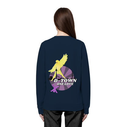 Rising Bird - Yellow - Organic Basic Unisex Sweatshirt