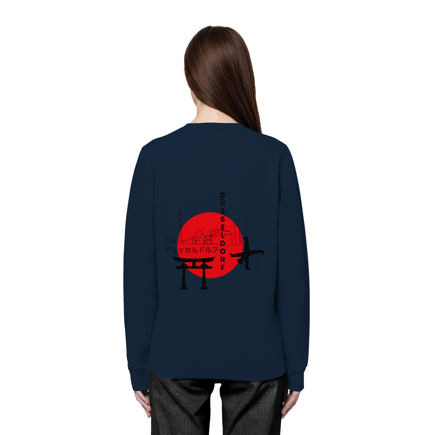 Düsseldorf x Tokyo - Organic Basic Unisex Sweatshirt