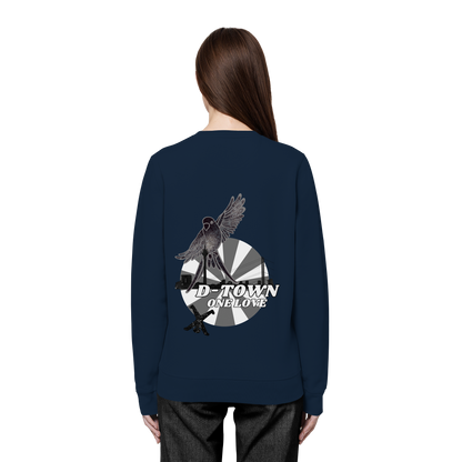 Rising Bird - Monochrome - Organic Basic Unisex Sweatshirt