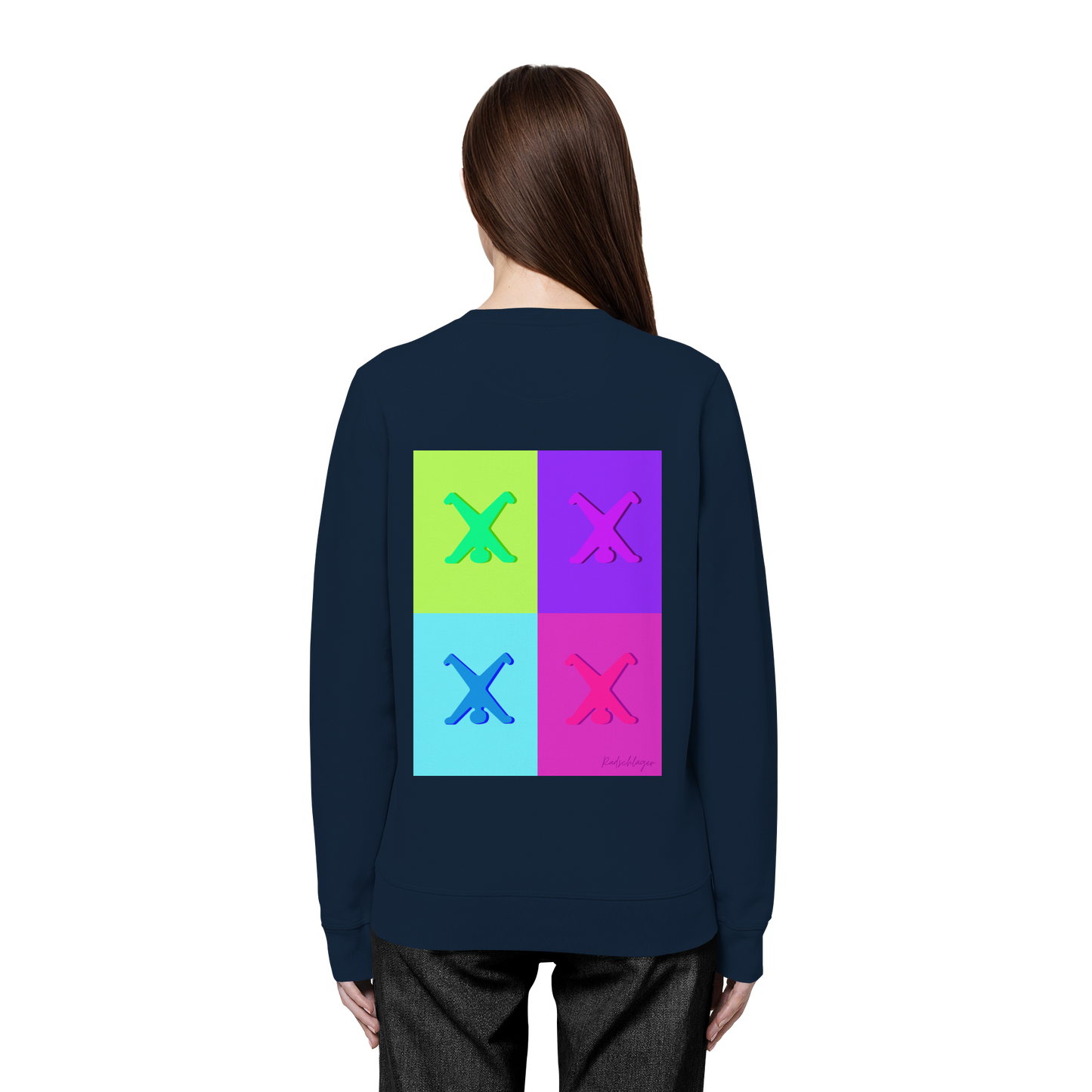 0211-Spin - Organic Basic Unisex Sweatshirt
