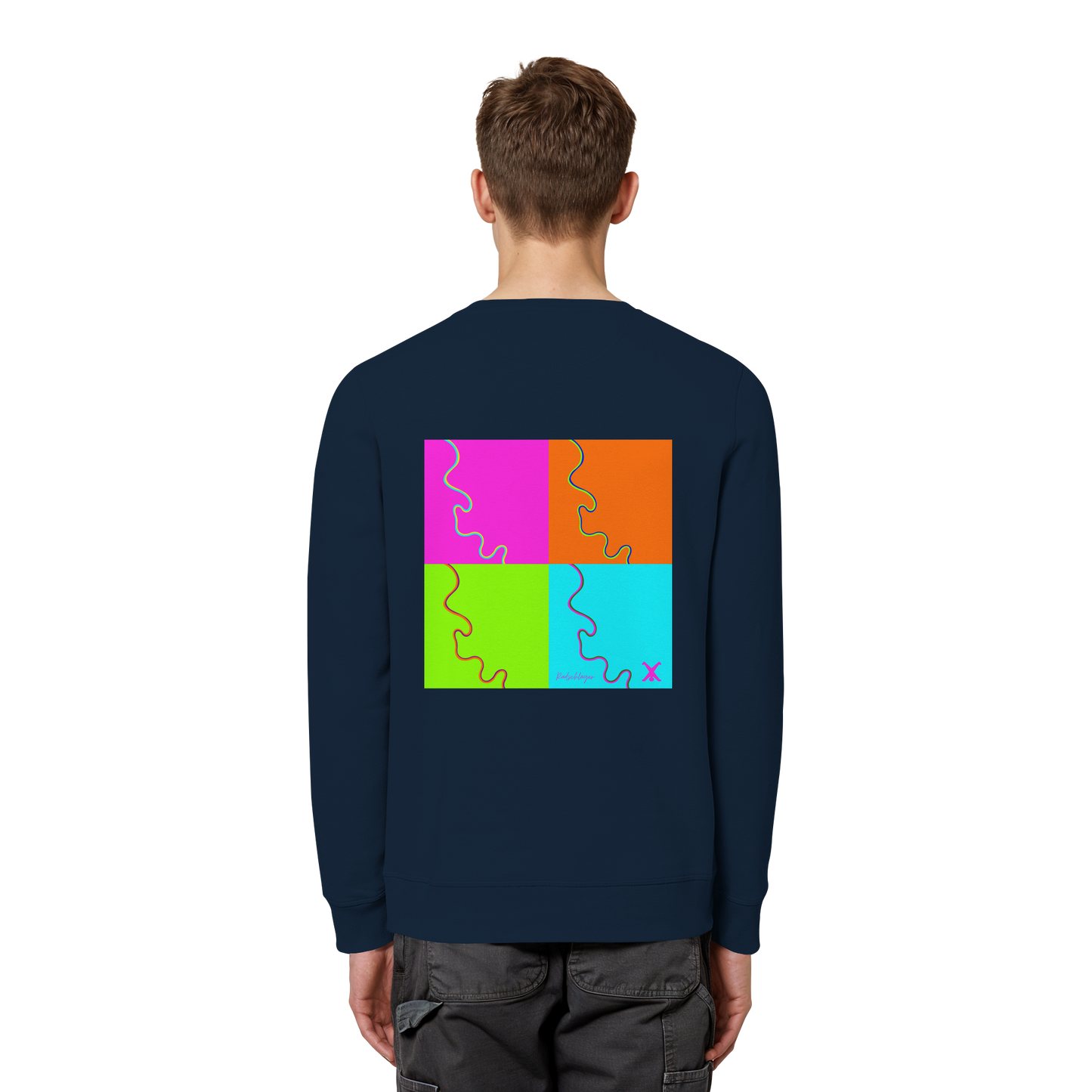 0211-River - Organic Basic Unisex Sweatshirt