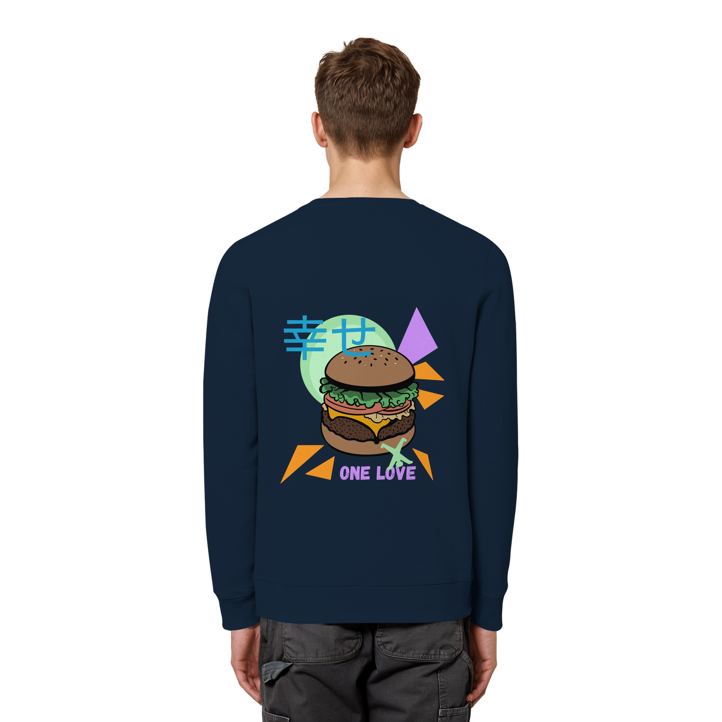 Burger Bliss - Organic Basic Unisex Sweatshirt