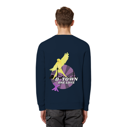 Rising Bird - Yellow - Organic Basic Unisex Sweatshirt