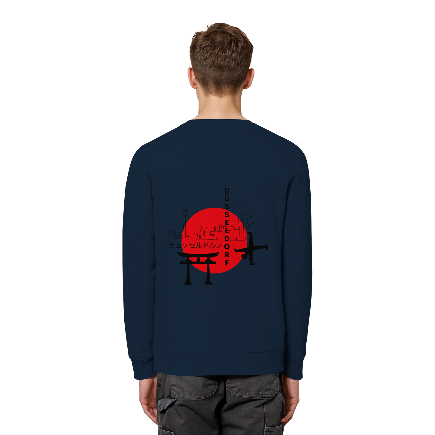 Düsseldorf x Tokyo - Organic Basic Unisex Sweatshirt