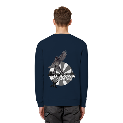 Rising Bird - Monochrome - Organic Basic Unisex Sweatshirt