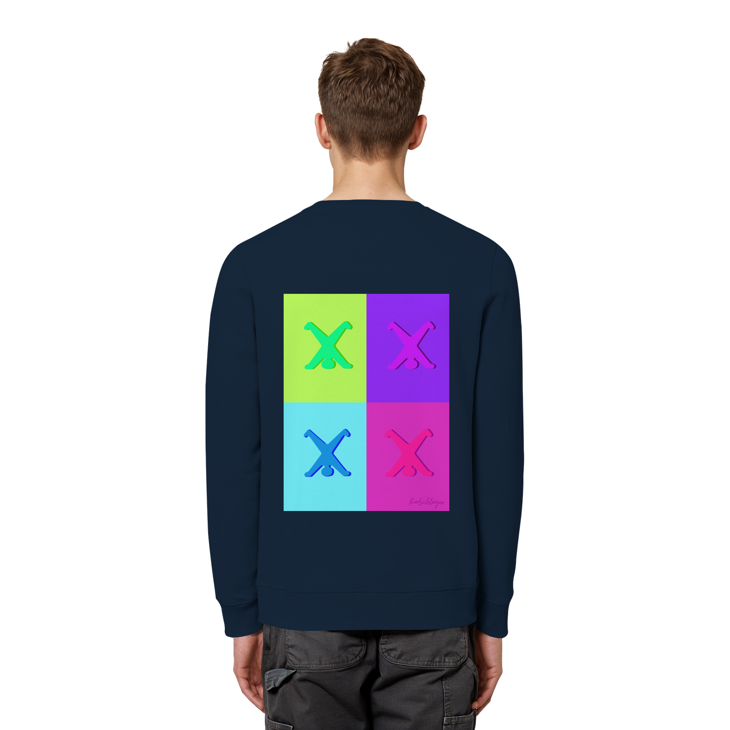 0211-Spin - Organic Basic Unisex Sweatshirt