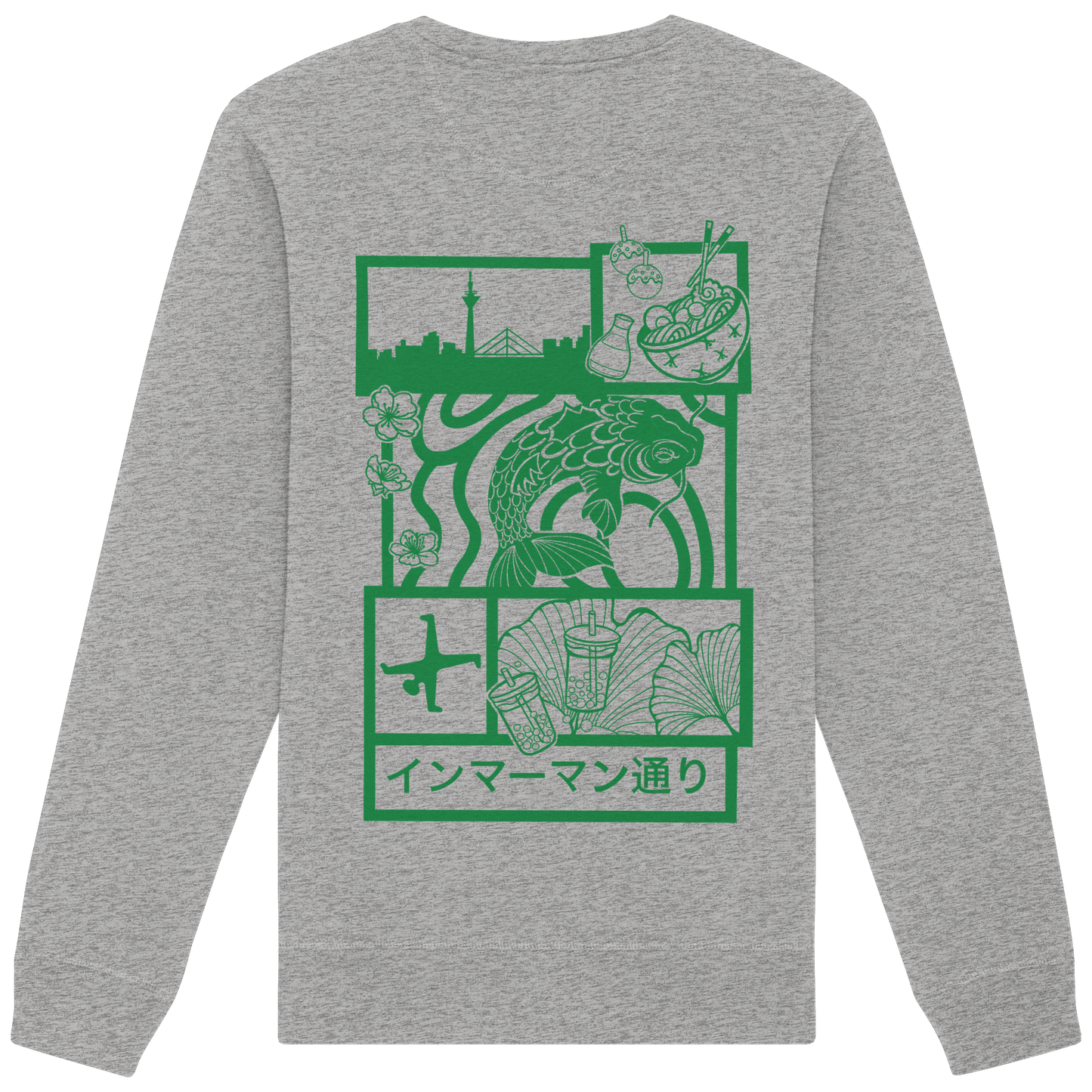 Immermann Vibes - Verte - Organic Basic Unisex Sweatshirt
