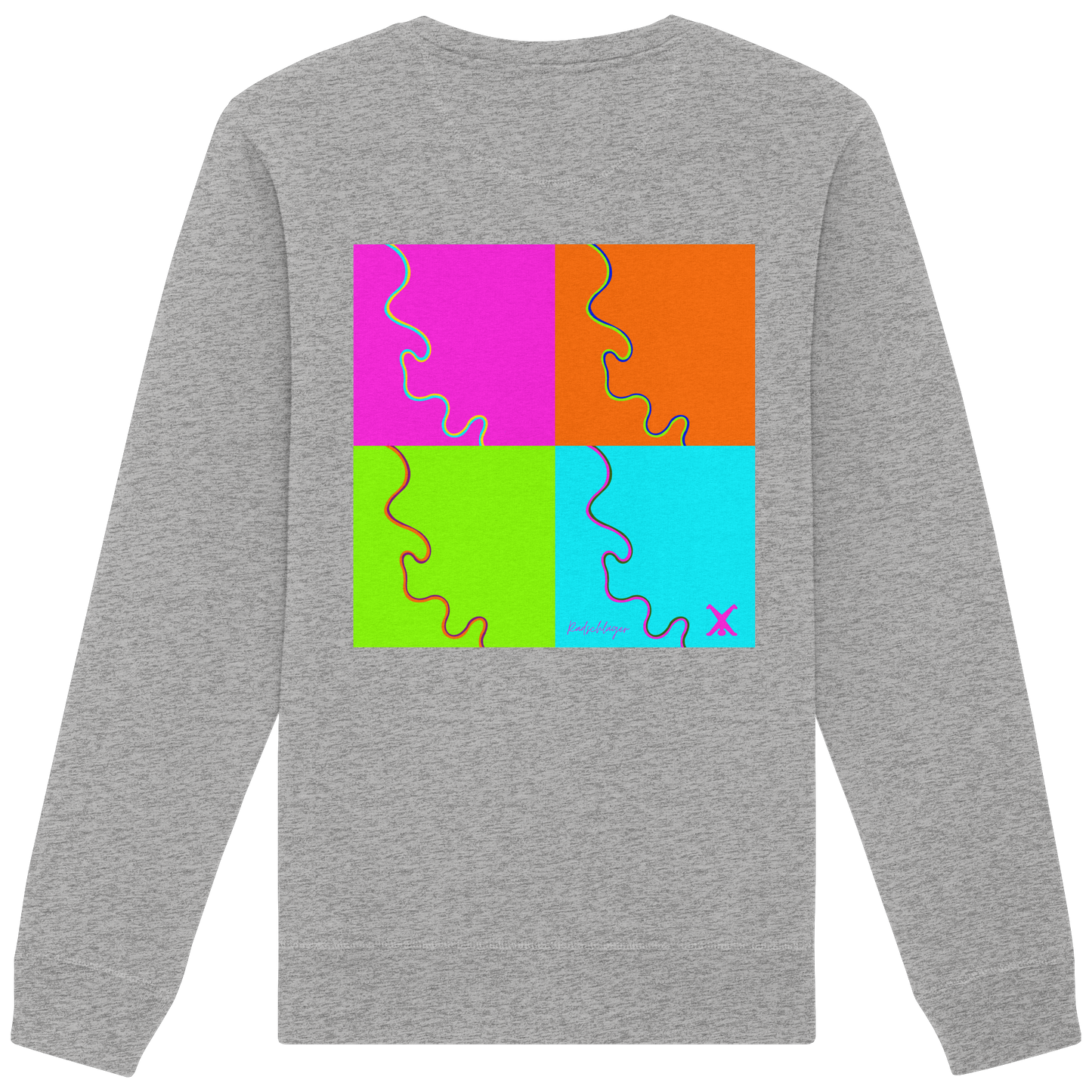 0211-River - Organic Basic Unisex Sweatshirt