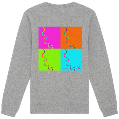 0211-River - Organic Basic Unisex Sweatshirt