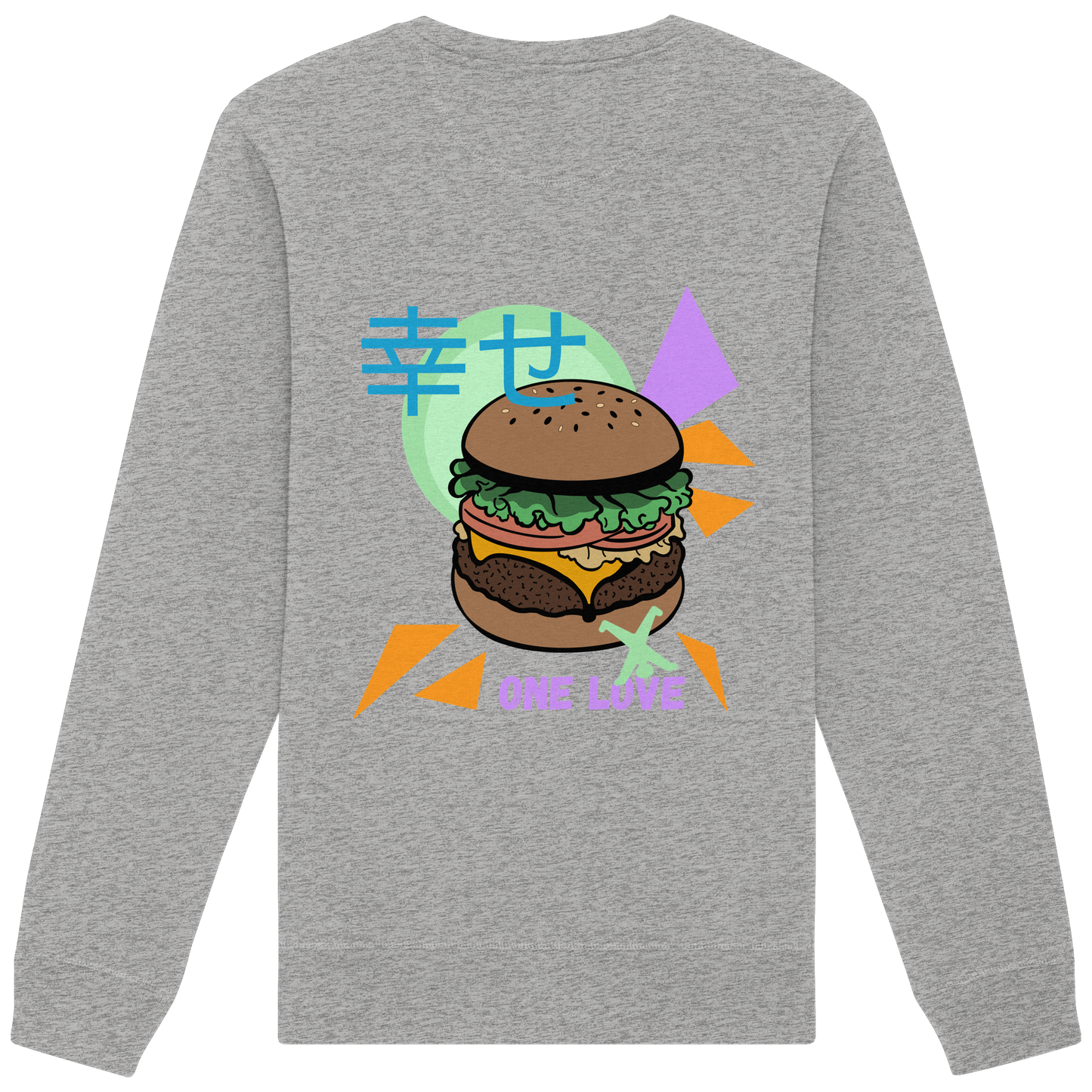 Burger Bliss - Organic Basic Unisex Sweatshirt