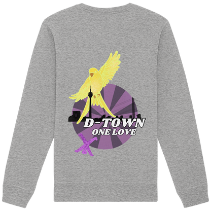 Rising Bird - Yellow - Organic Basic Unisex Sweatshirt