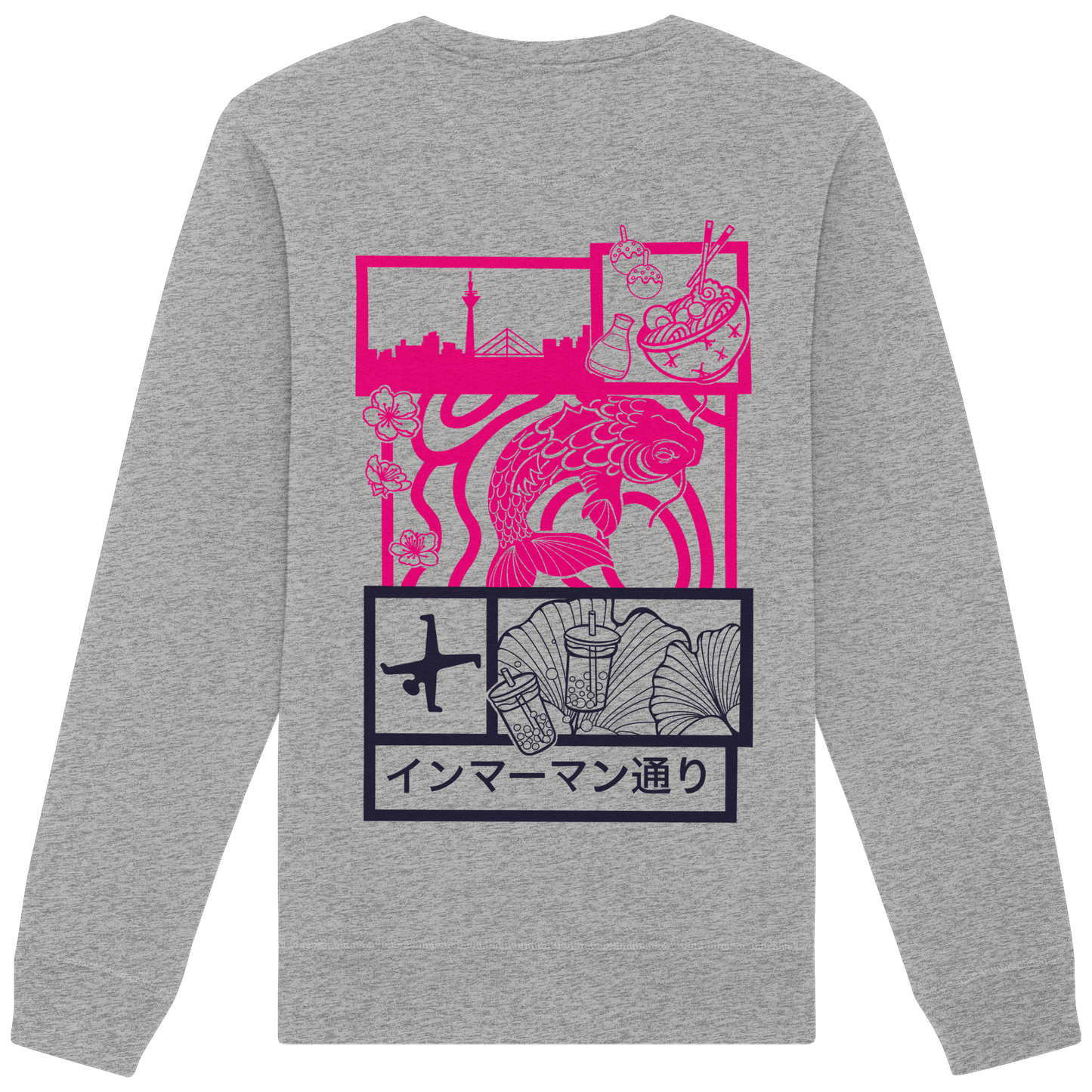 Immermann Vibes - Pink - Organic Basic Unisex Sweatshirt