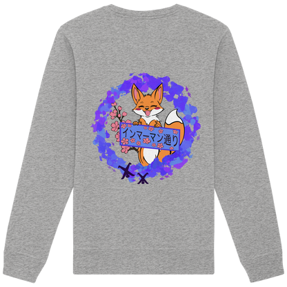 Japan - Fox  - Organic Basic Unisex Sweatshirt