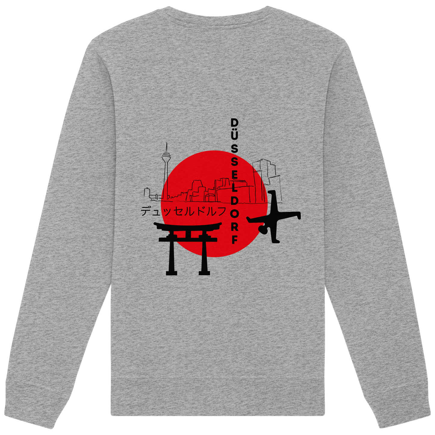 Düsseldorf x Tokyo - Organic Basic Unisex Sweatshirt