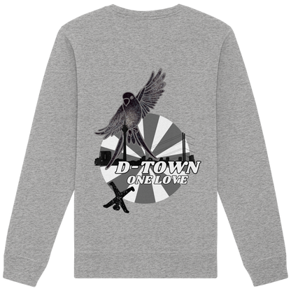 Rising Bird - Monochrome - Organic Basic Unisex Sweatshirt
