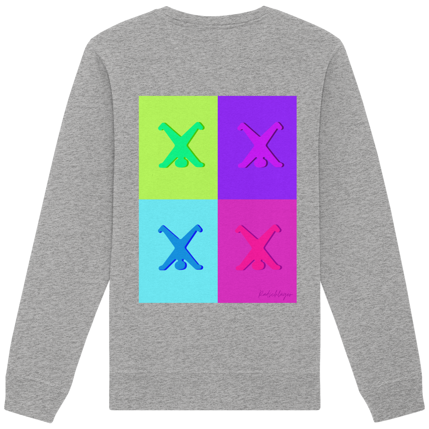0211-Spin - Organic Basic Unisex Sweatshirt