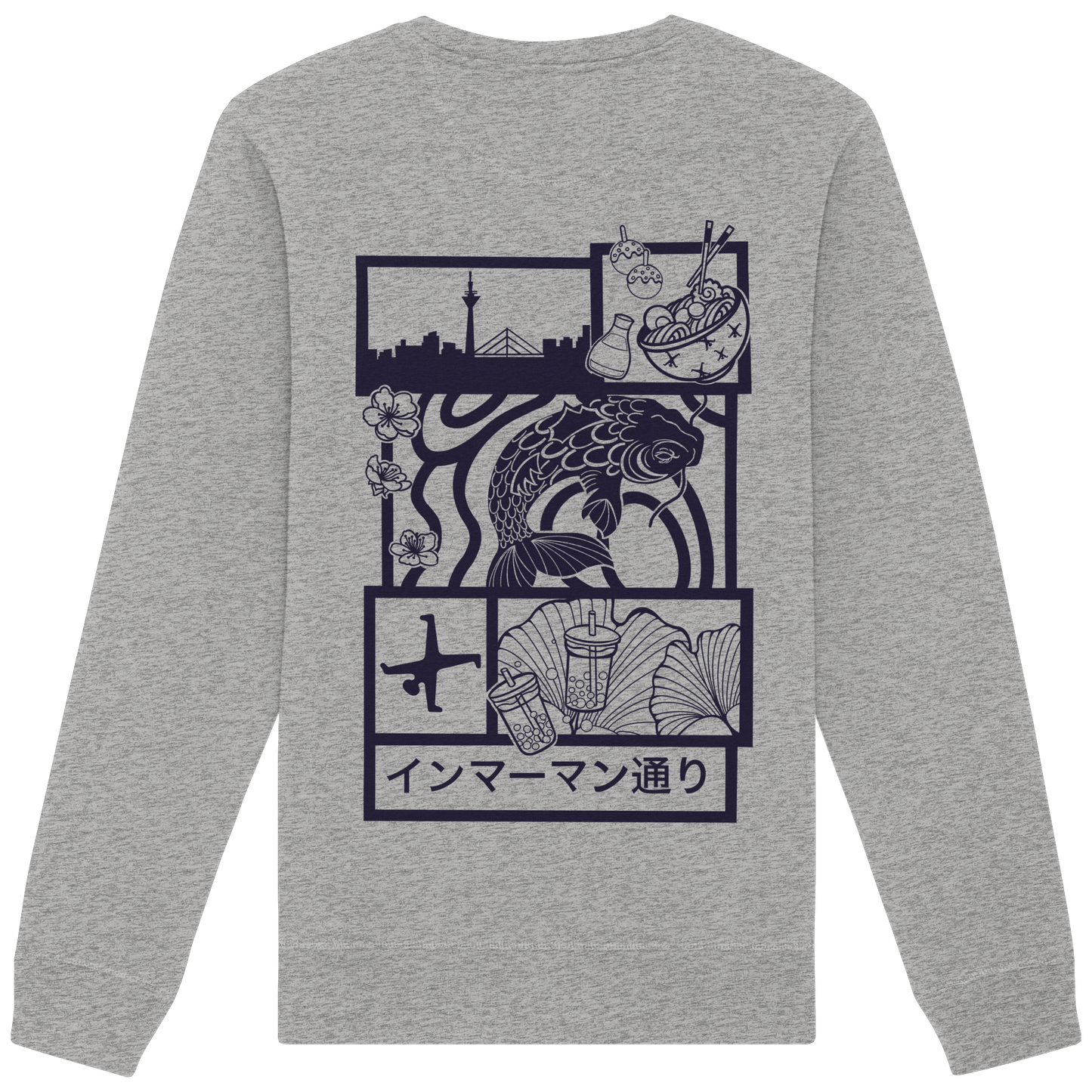 Immermann Vibes - Purple - Organic Basic Unisex Sweatshirt