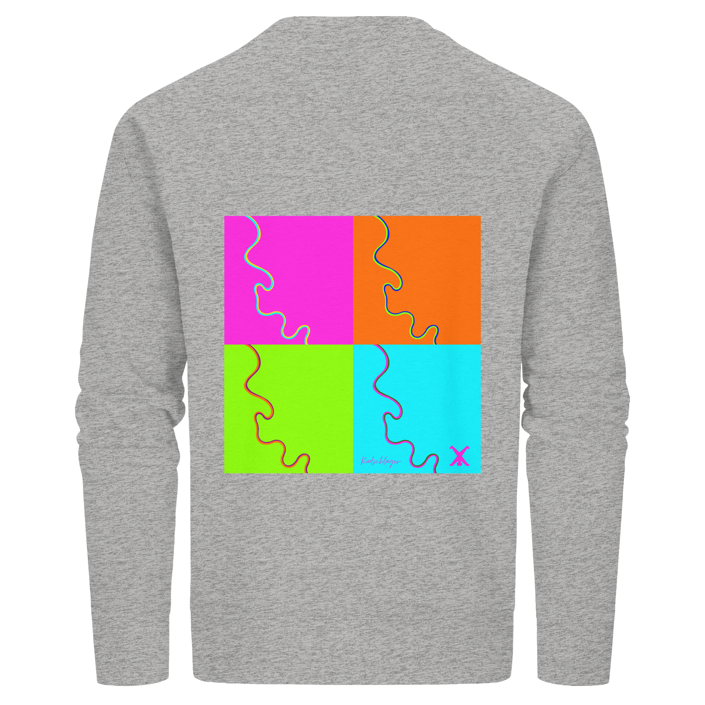0211-River - Organic Basic Unisex Sweatshirt