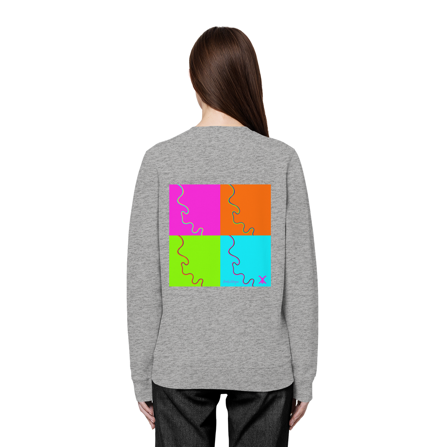 0211-River - Organic Basic Unisex Sweatshirt