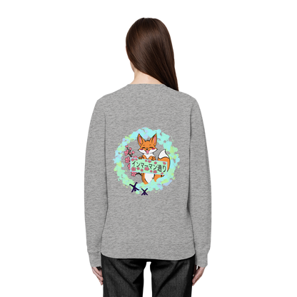 Japan - Fox - Green - Organic Basic Unisex Sweatshirt