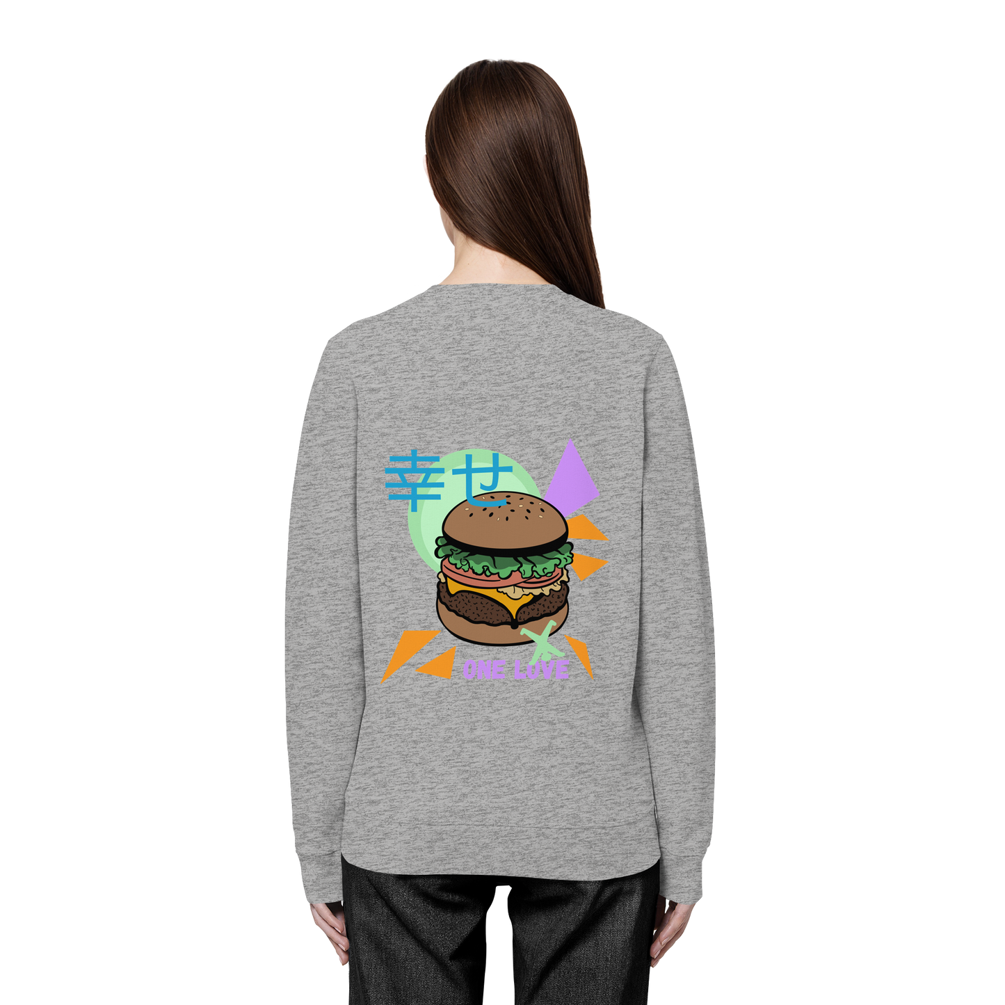 Burger Bliss - Organic Basic Unisex Sweatshirt