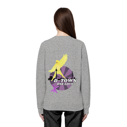 Rising Bird - Yellow - Organic Basic Unisex Sweatshirt