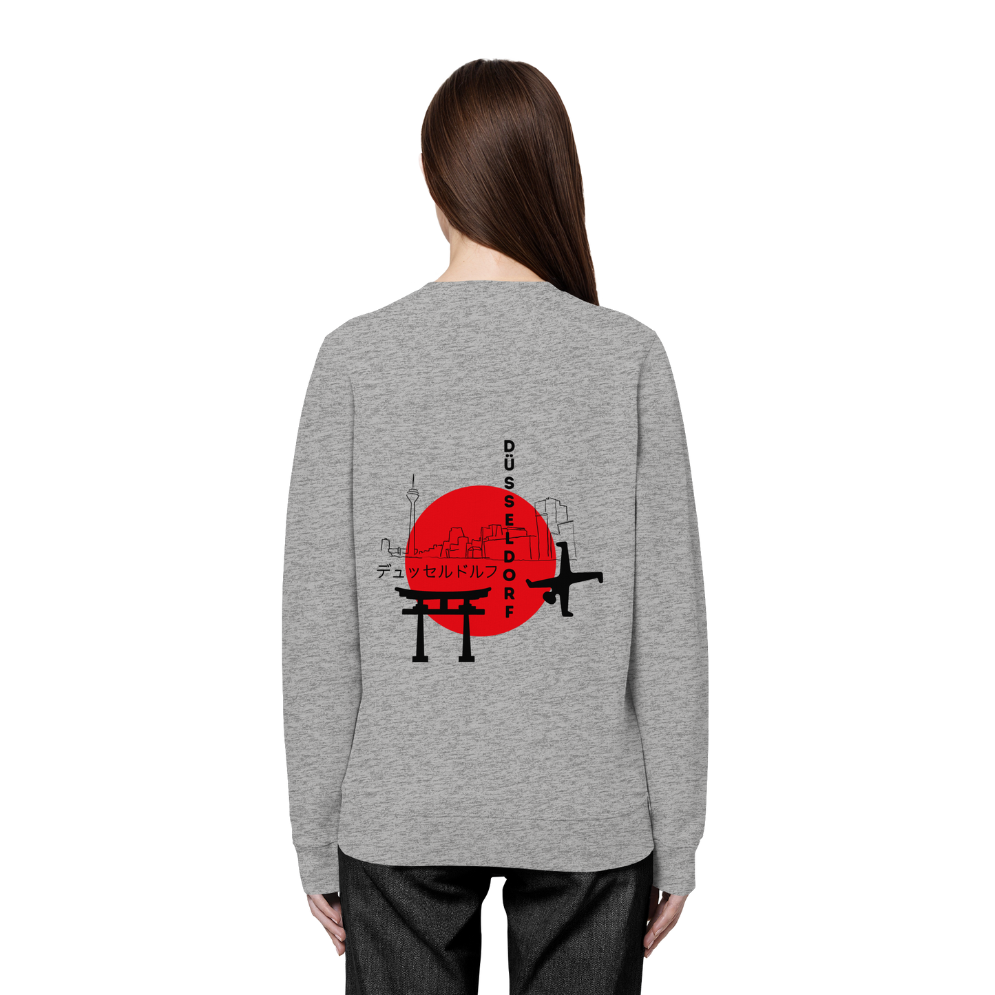 Düsseldorf x Tokyo - Organic Basic Unisex Sweatshirt