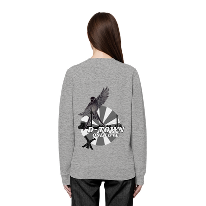 Rising Bird - Monochrome - Organic Basic Unisex Sweatshirt